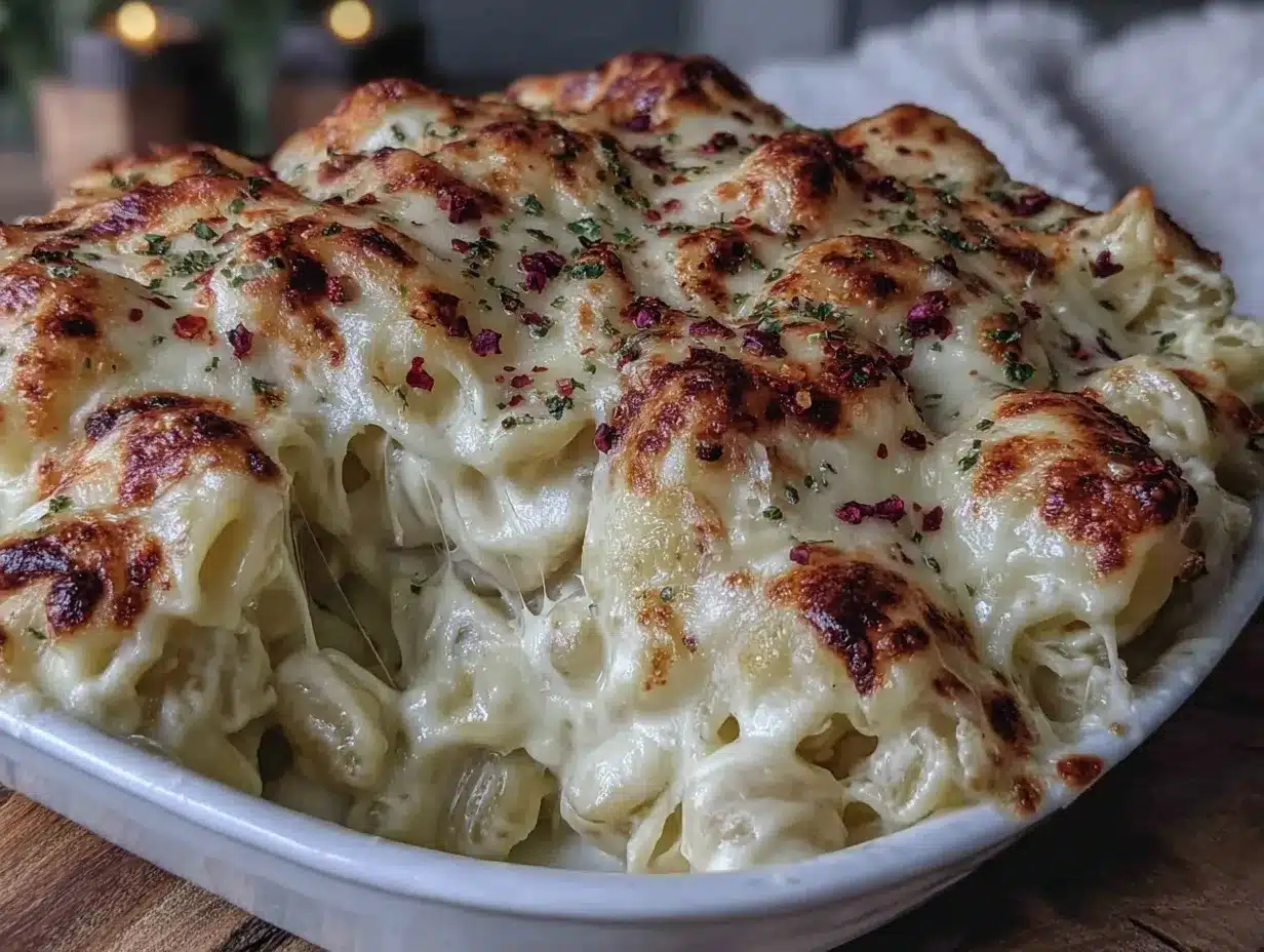 Ultimate Baked Mac and Cheese: Easiest 3-Cheese Recipe 4 baked mac and cheese preparation steps
