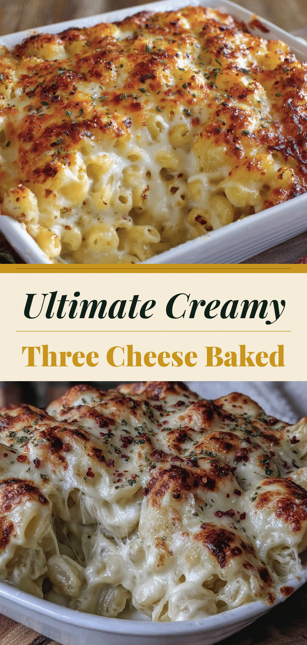 Ultimate Baked Mac and Cheese: Easiest 3-Cheese Recipe 5 baked mac and cheese recipe