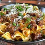 black garlic butter pasta - featured image