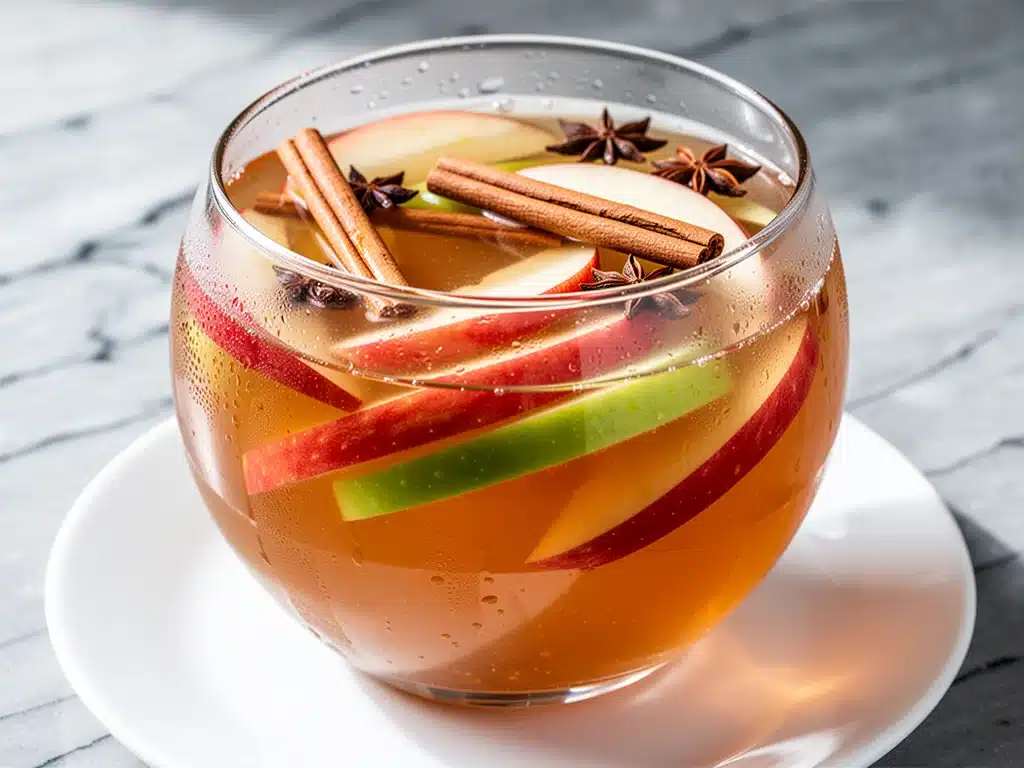 Bourbon Apple Cider Punch - featured image
