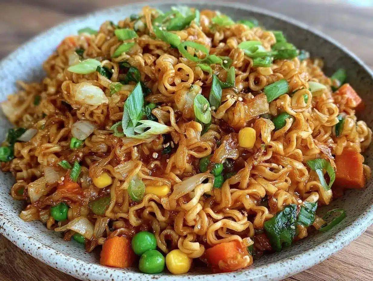 Budget Ramen Stir Fry: Easy College Meal for Busy Students 4 Budget Ramen Stir Fry preparation steps