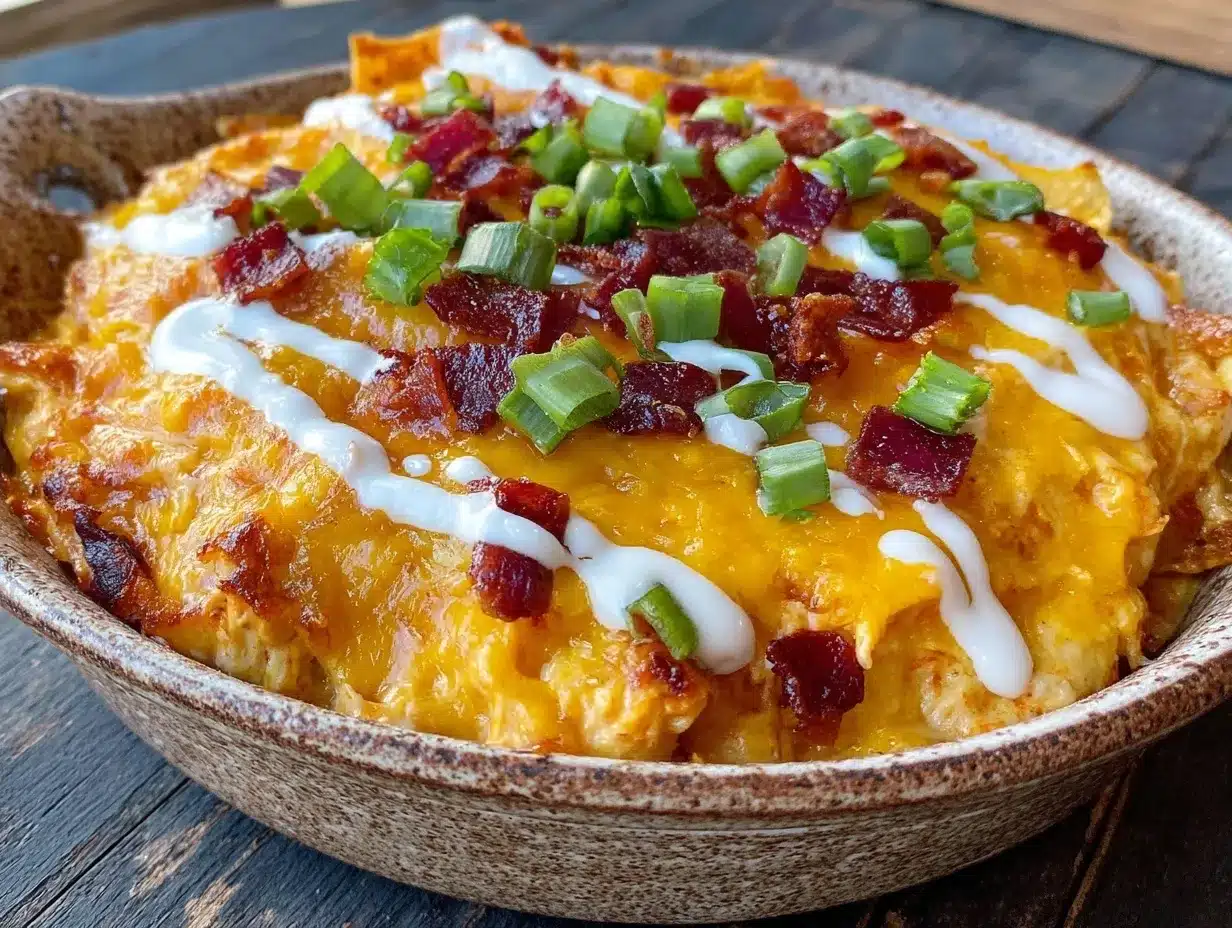 Football Tailgate Buffalo Chicken Dip: 5-Ingredient Game Day Win 4 Buffalo chicken dip preparation steps