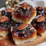canadian thanksgiving butter tart squares - featured image