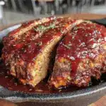 cast iron skillet meatloaf - featured image
