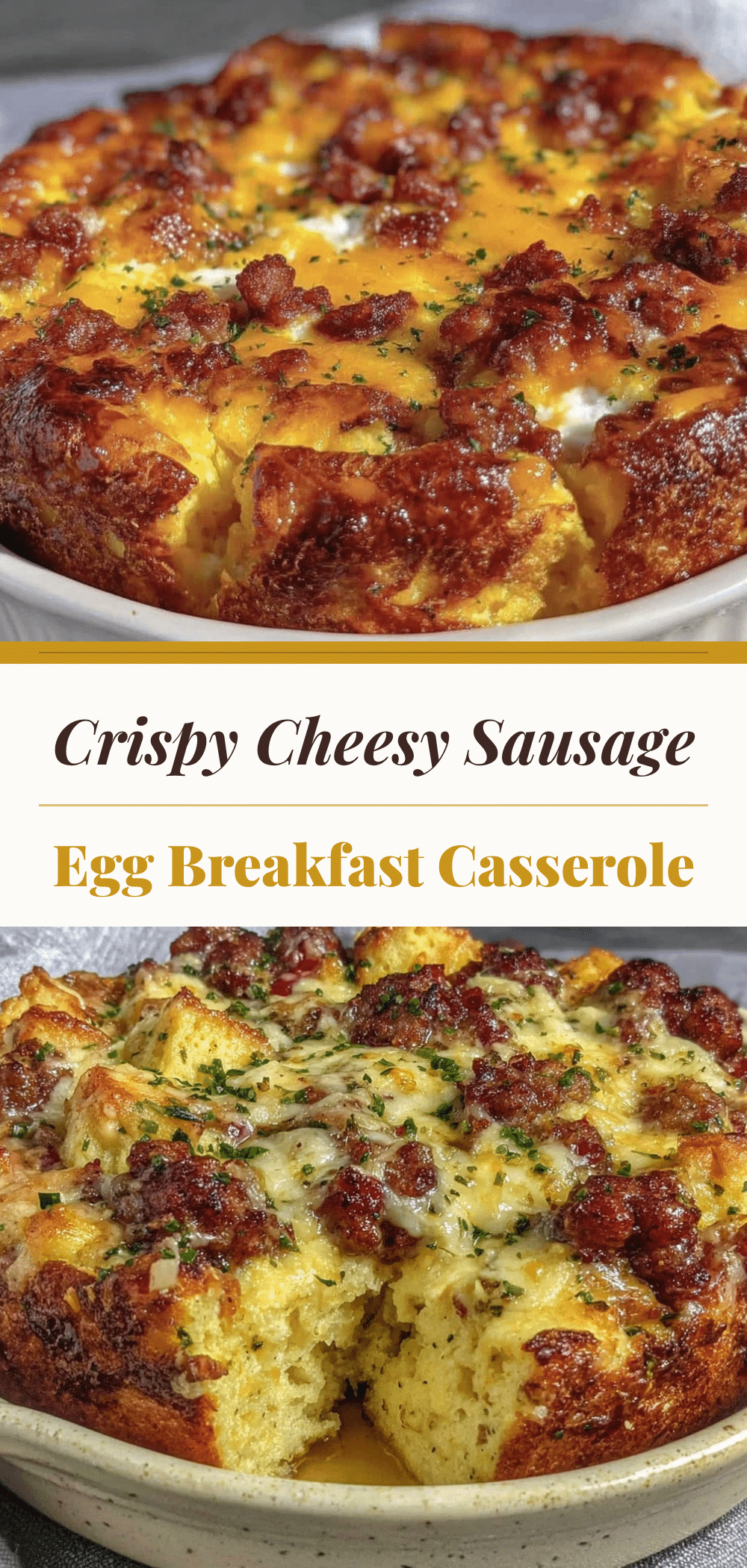 Cheesy Sausage and Egg Breakfast Casserole: Easy One-Pan 5pm Dinner 5 cheesy sausage and egg breakfast casserole recipe