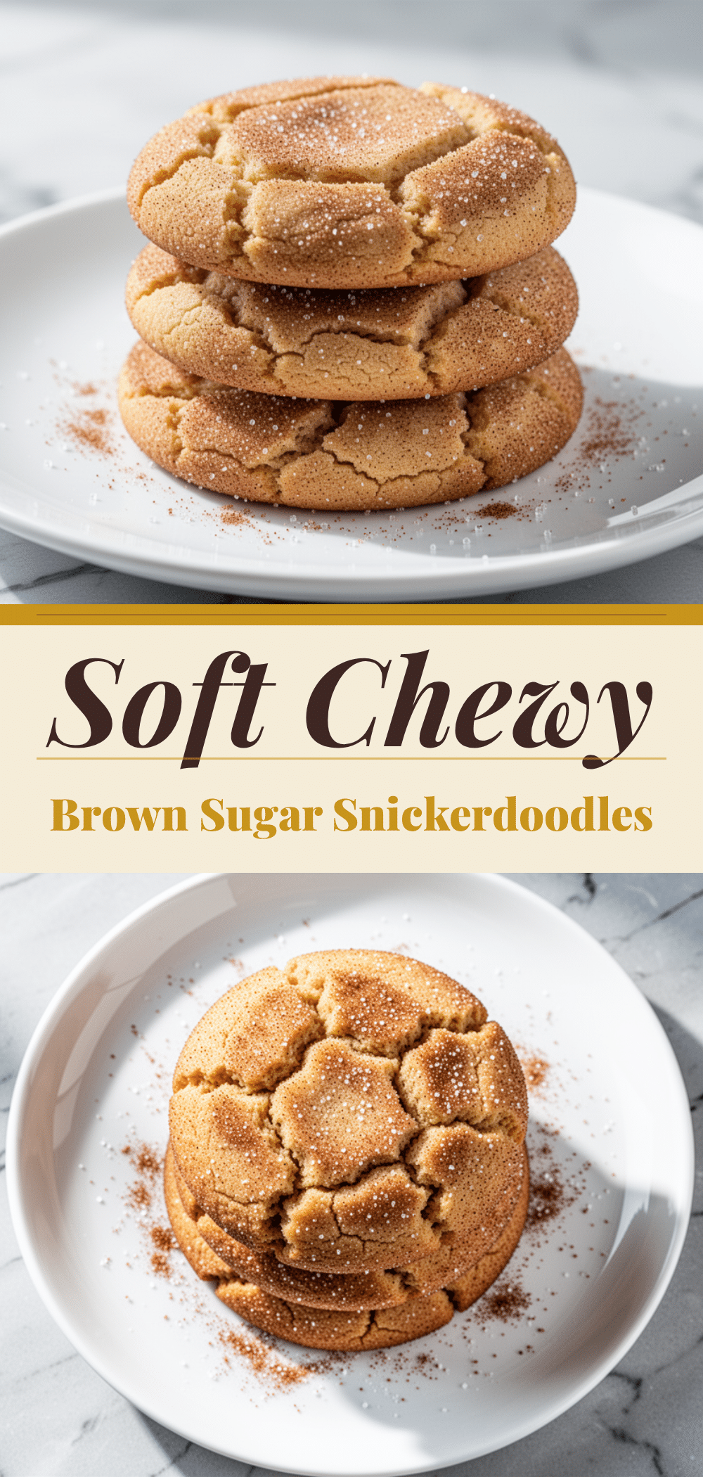 Chewy Brown Sugar Snickerdoodles: 15-Min Easy Weeknight Cookies 5 Chewy Brown Sugar Snickerdoodles recipe