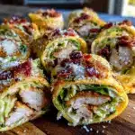 chicken caesar wraps - featured image