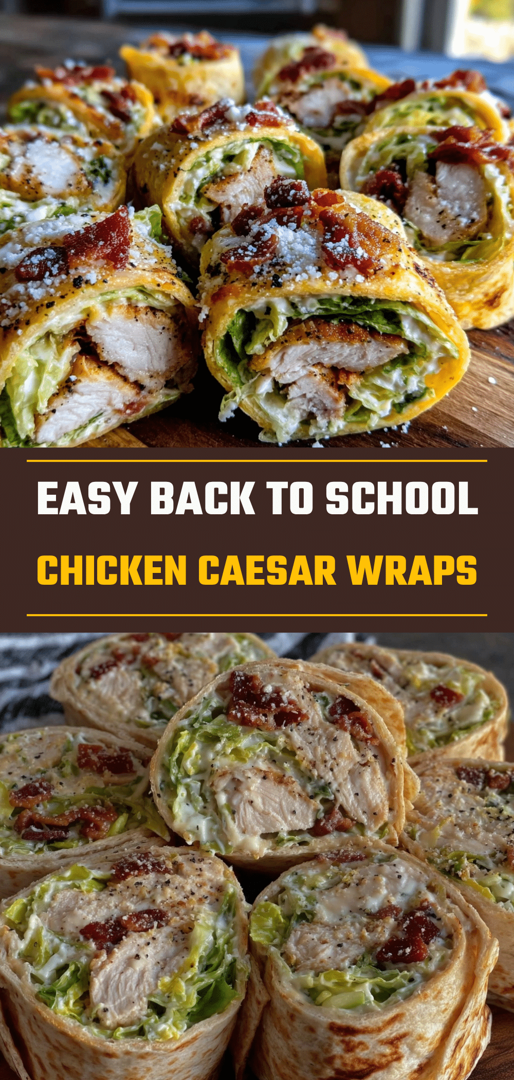 Back to School Chicken Caesar Wraps: 15-Minute Weeknight Dinner 5 chicken caesar wraps recipe