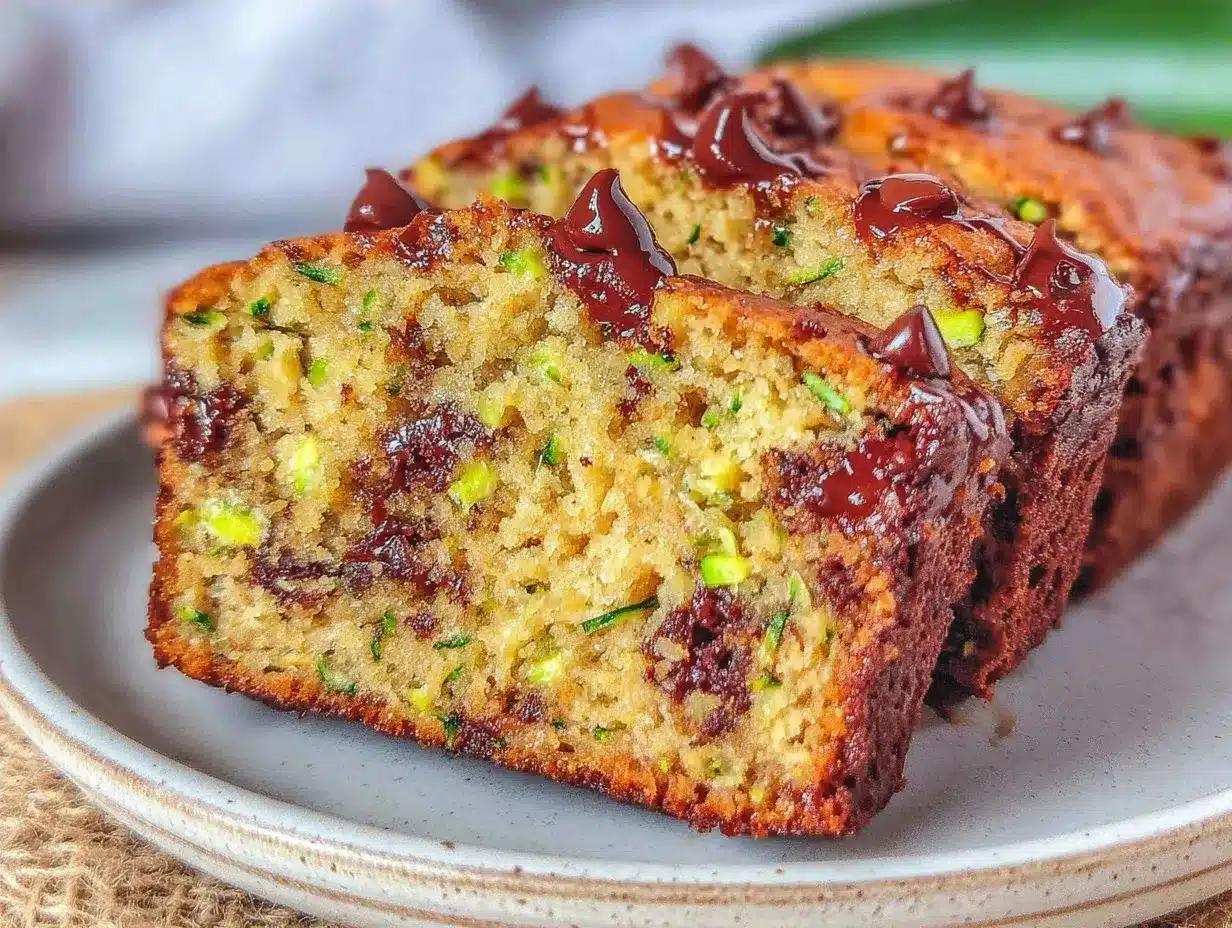 Chocolate Chip Zucchini Banana Bread: Best Family Budget Recipe 4 chocolate chip zucchini banana bread preparation steps