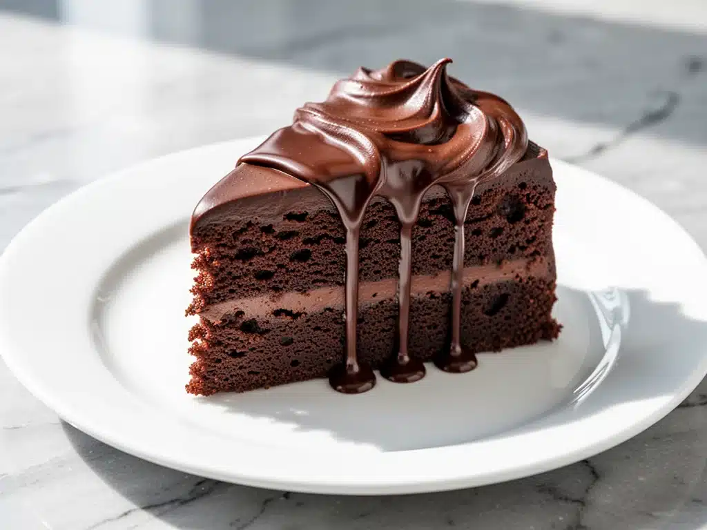 chocolate fudge cake - featured image
