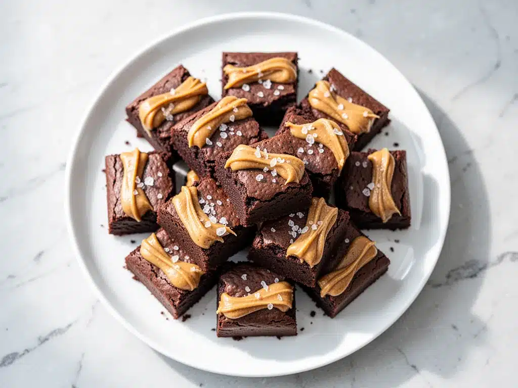 Chocolate Peanut Butter Brownie Bites for Game Day 4 chocolate peanut butter brownie bites preparation steps