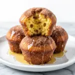 cinnamon sugar donut muffins - featured image