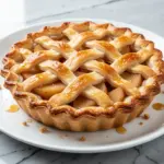 classic apple pie with flaky lattice crust - featured image