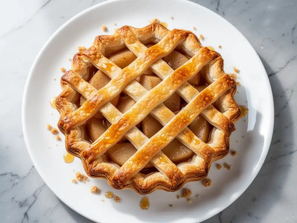 Classic Apple Pie with Flaky Lattice Crust: Best Recipe 4 classic apple pie with flaky lattice crust preparation steps