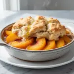 classic Southern peach cobbler - featured image