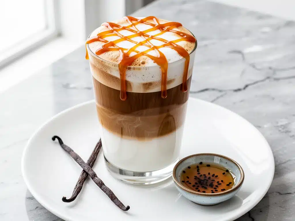 copycat Starbucks caramel macchiato - featured image