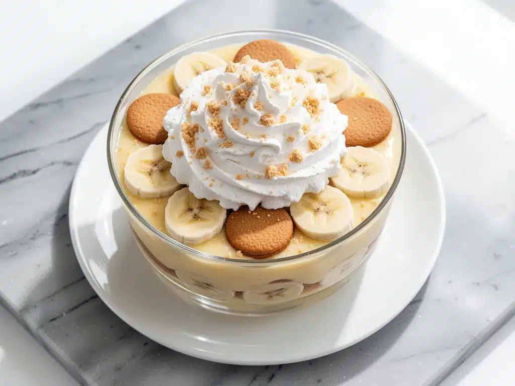 Creamy Banana Pudding: Best Easy Dessert Recipe 4 creamy banana pudding preparation steps