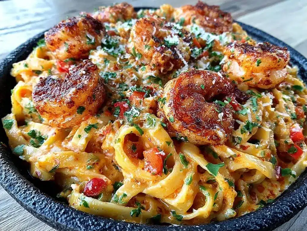 creamy Cajun shrimp pasta - featured image