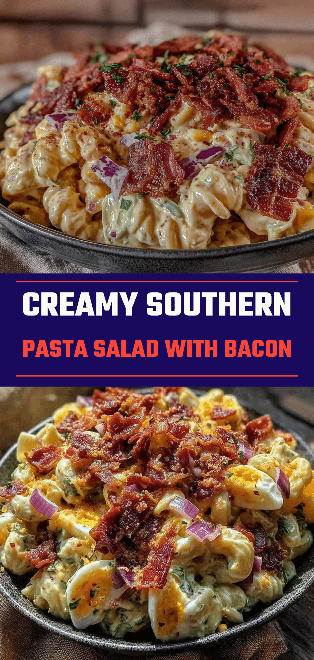 Creamy Southern Pasta Salad with Bacon: Easy Weeknight Dinner 5 creamy southern pasta salad with bacon recipe