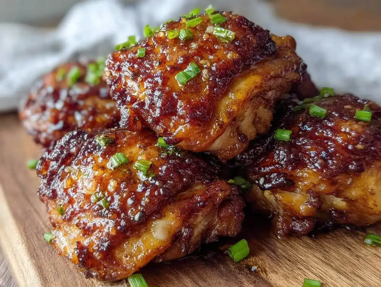 Crispy Honey Garlic Chicken Thighs: Best Easy 5pm Dinner 4 crispy honey garlic chicken thighs preparation steps