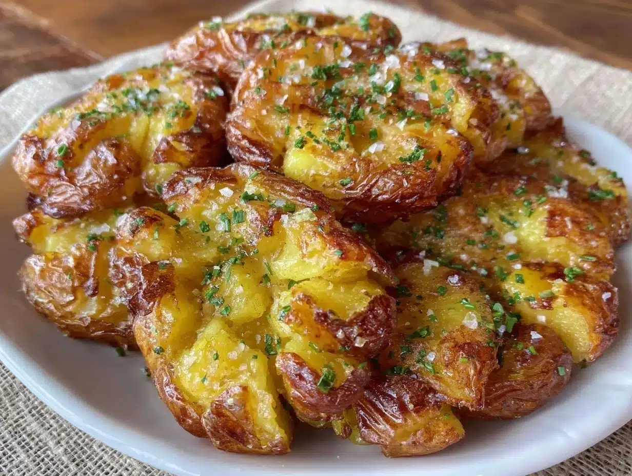 Crispy Smashed Potatoes: Easy Solo Dinner With No Leftovers 4 crispy smashed potatoes preparation steps