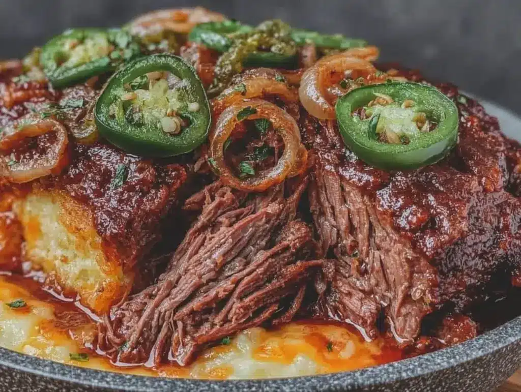 Crockpot Mississippi Pot Roast - featured image