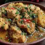 dairy-free coconut milk chicken curry - featured image