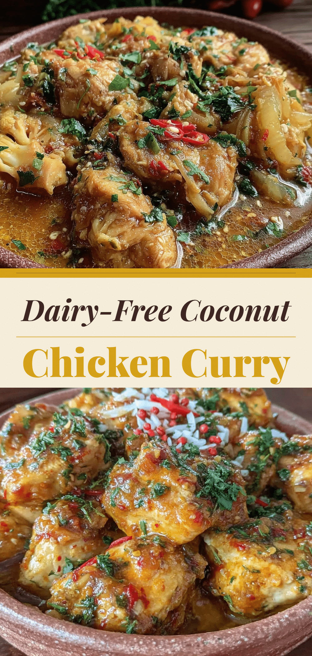 Dairy-Free Coconut Milk Chicken Curry: 5pm Dinner Hack 5 dairy-free coconut milk chicken curry recipe