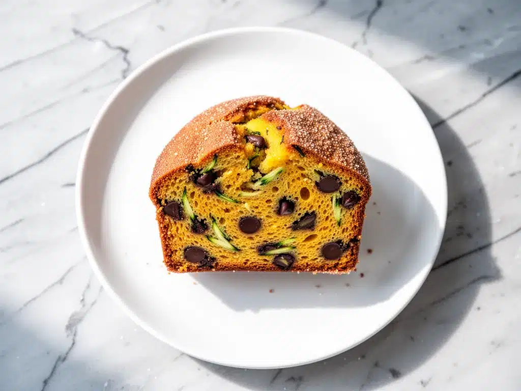 Easy No-Mixer Zucchini Chocolate Chip Bread 4 easy no-mixer zucchini chocolate chip bread preparation steps