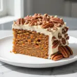 easy one-bowl carrot cake with toasted pecan frosting - featured image