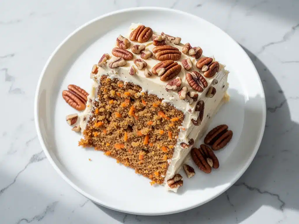 Easy One-Bowl Carrot Cake with Toasted Pecan Frosting 4 easy one-bowl carrot cake with toasted pecan frosting preparation steps