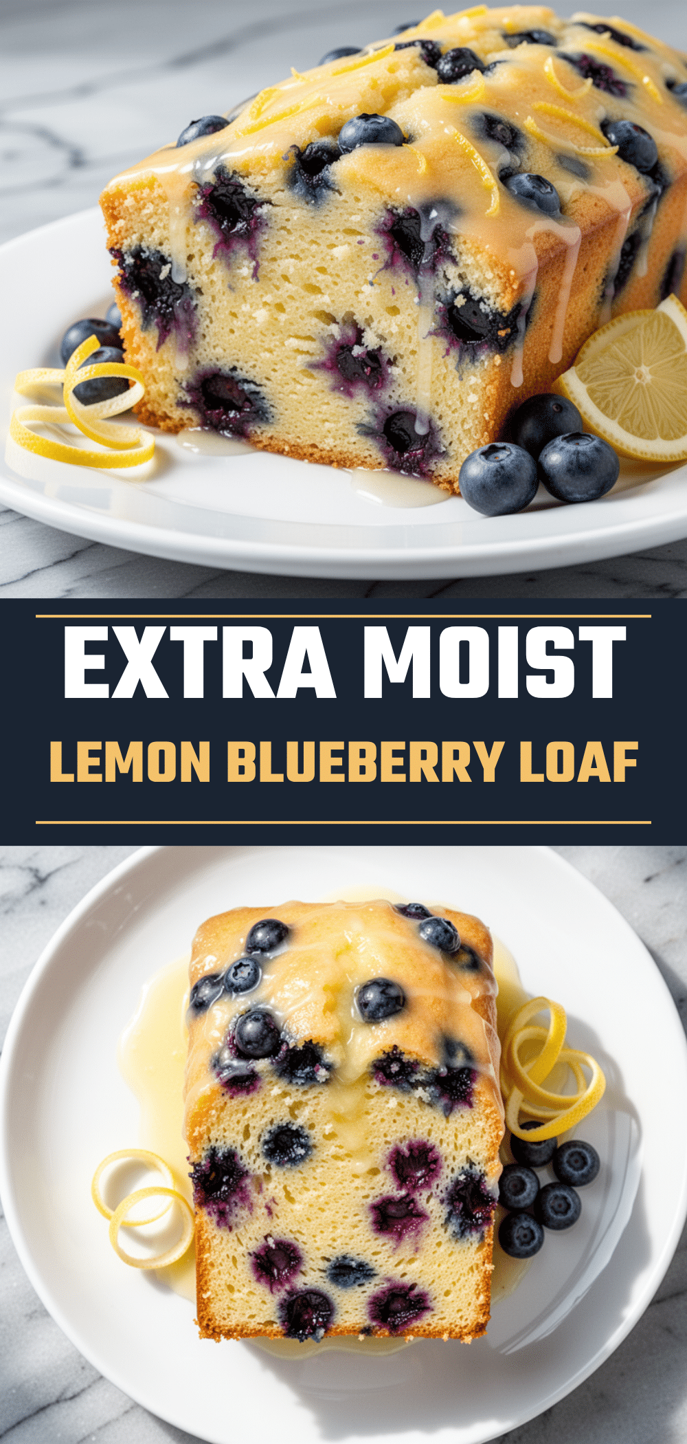 Extra-Moist Lemon Blueberry Loaf Cake: 5-Ingredient Weekend Treat 5 extra-moist lemon blueberry loaf cake recipe