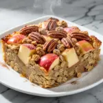 Fall Apple Cinnamon Baked Oatmeal - featured image