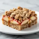 Fall Caramel Apple Crumble Bars - featured image