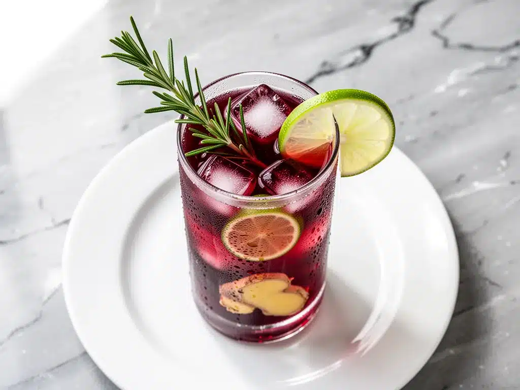 Fall Cranberry Ginger Mocktail: Easy 4-Ingredient Party Drink 4 fall cranberry ginger mocktail preparation steps