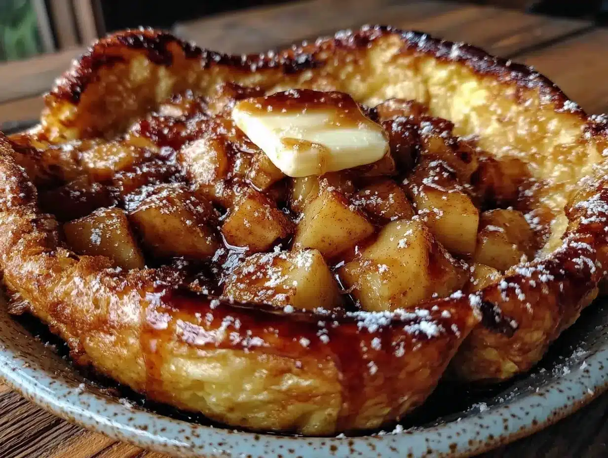Fall Harvest Apple Cinnamon Dutch Baby: 5pm Weekend Brunch Win 4 fall harvest apple cinnamon dutch baby preparation steps