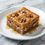 fall maple brown butter blondies - featured image