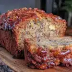 fall maple pecan banana bread - featured image