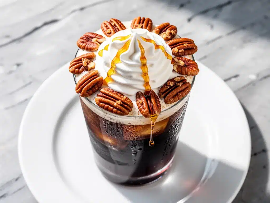 Fall Maple Pecan Cold Brew: Easy 5-Step Autumn Recipe 4 fall maple pecan cold brew preparation steps