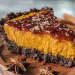 fall no-bake pumpkin pie - featured image