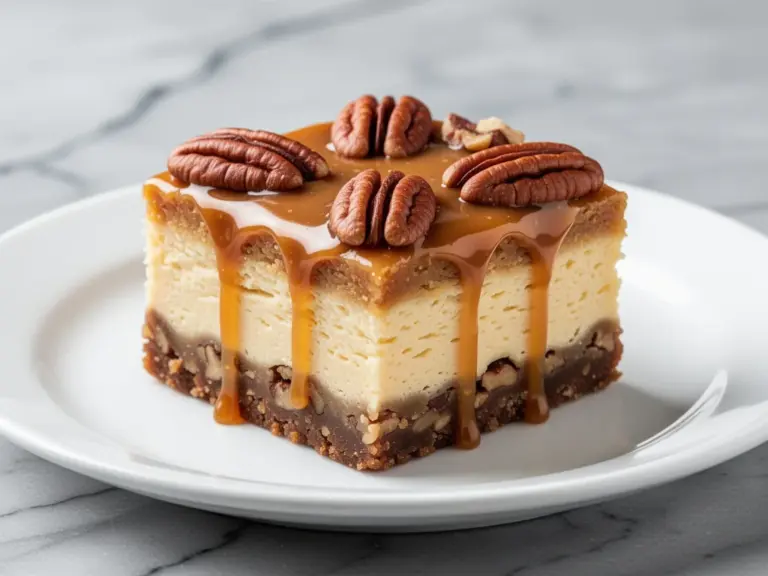 Home 1 fall pecan pie cheesecake bars - featured image