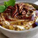 fall pumpkin spice overnight oats - featured image