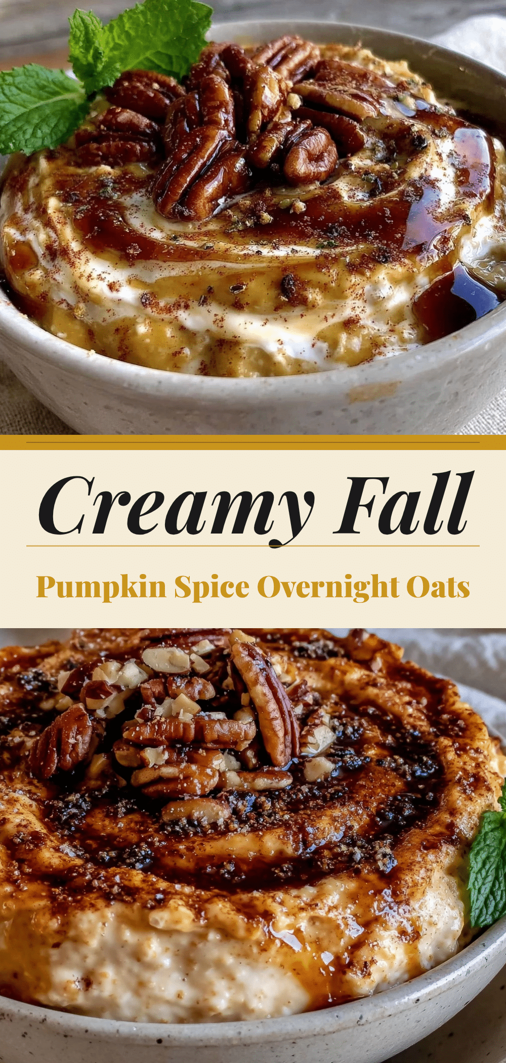Fall Pumpkin Spice Overnight Oats: Perfect Small-Batch Recipe 5 fall pumpkin spice overnight oats recipe