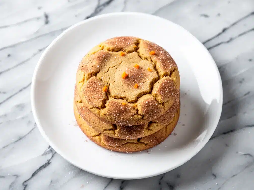 Fall Pumpkin Spice Snickerdoodle Cookies: 5-Ingredient Easy Recipe 4 fall pumpkin spice snickerdoodle cookies preparation steps