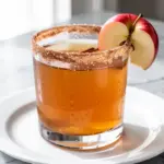 fall salted caramel apple cider - featured image