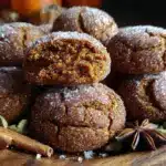 fall spiced chai snickerdoodle cookies - featured image