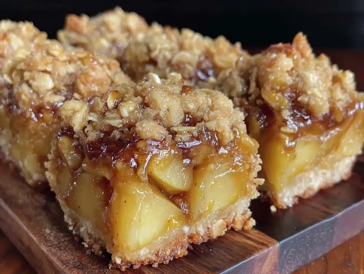 Fall Spiced Pear and Ginger Crumble Bars: Easy One-Pan Recipe 4 fall spiced pear and ginger crumble bars preparation steps