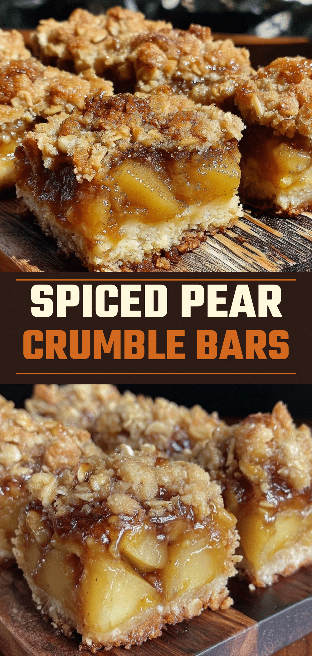 Fall Spiced Pear and Ginger Crumble Bars: Easy One-Pan Recipe 5 fall spiced pear and ginger crumble bars recipe