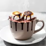 Fall Toasted Marshmallow Hot Chocolate - featured image