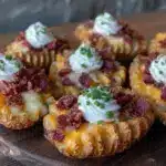football party loaded potato skins - featured image